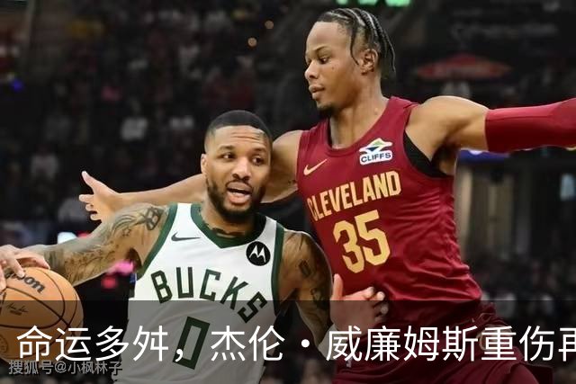 命运多舛，杰伦·威廉姆斯重伤再袭 上赛季饱受伤病折磨